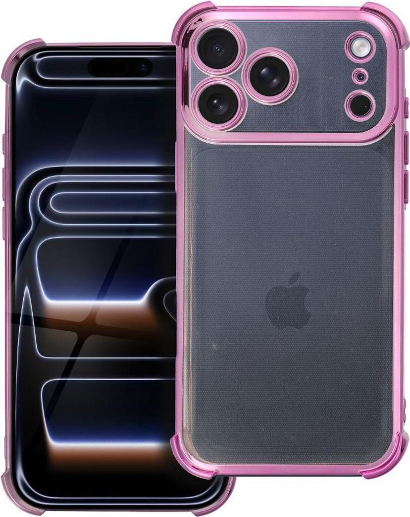 Case ANTISHOCK ELECTRO passend für IPHONE 17 Pro Max pink