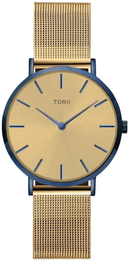 Orologio da polso da donna TORII N34GS.GN in un classico look dorato.