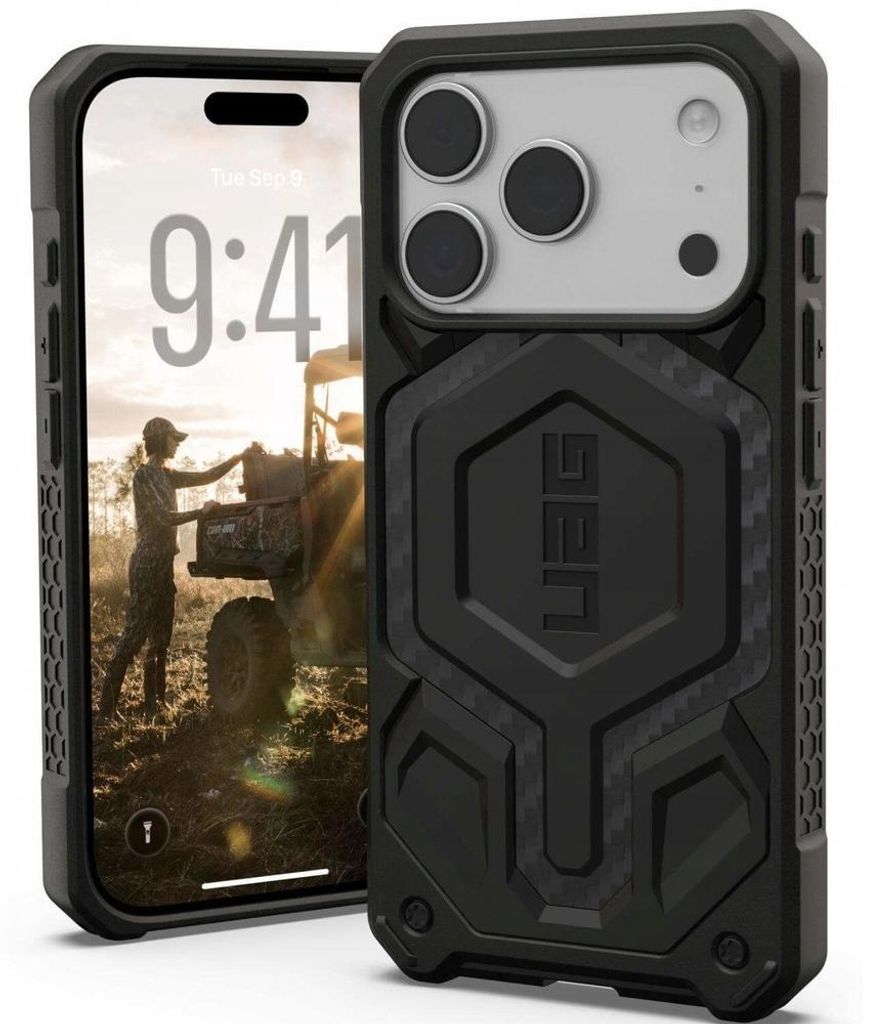 Uag Monarch Pro Magsafe Tasche für Iphone 17 Pro - Schwarz
