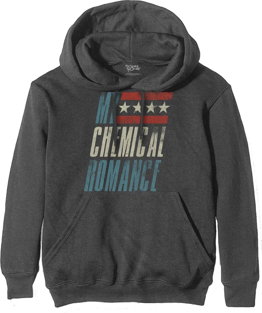 My Chemical Romance - "Raceway" Kapuzenpullover für Herren/Damen Uni RO1589 (L) (Anthrazit)