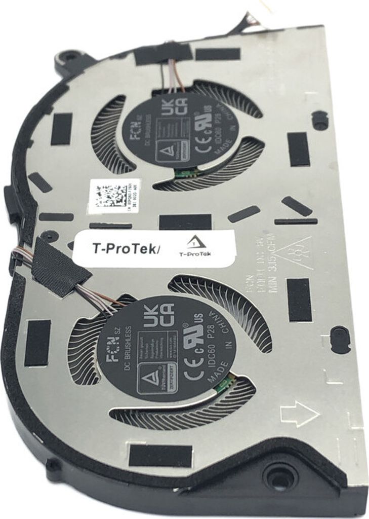 Lüfter Kühler FAN kompatibel für DELL Latitude 16 (7650-J8VTR)
