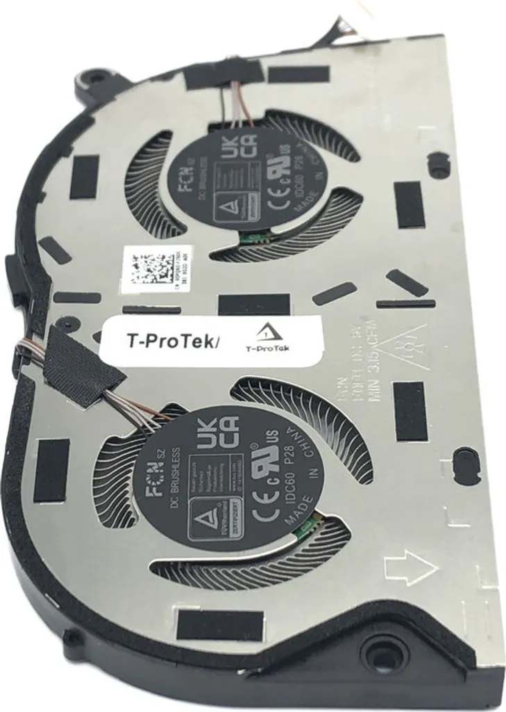 Ventilateur de Rechange DELL Latitude 16 7640 Réparation Facile
