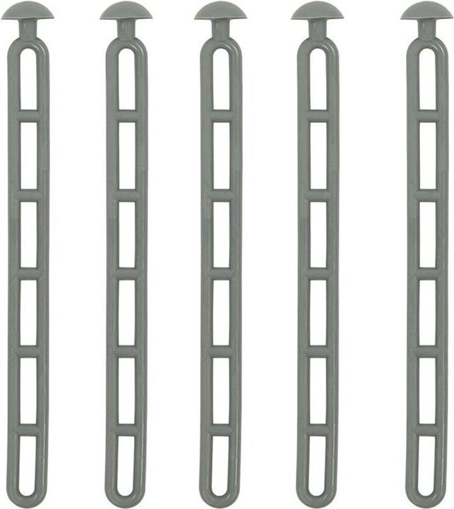 Tenditori per fasce scala 23,5 cm con pulsante - set da 5 Immagine del prodotto 