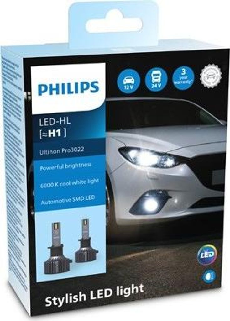 Żarówka Ultinon Pro3022 Led H1 6000K (Brak Ece) 2 Szt. Zdjęcie produktu 