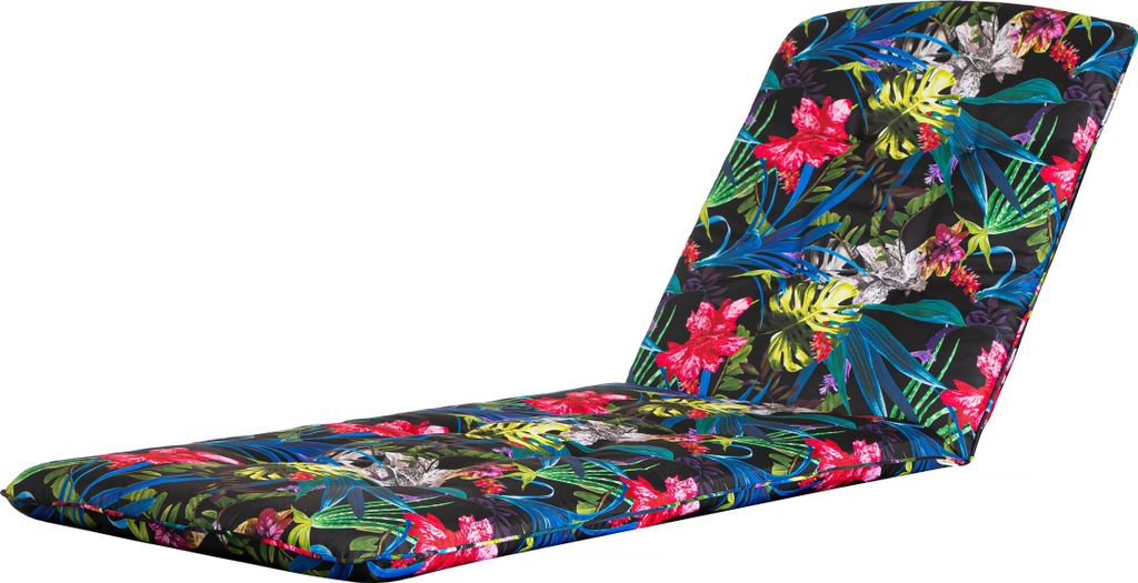 Matratze für Liegestuhl "Beatriz" 185x60x6 cm | Sonnenliegen, Sitzkissen, Sitzpolster, Gartenmöbel Kissen | Hobbygarden