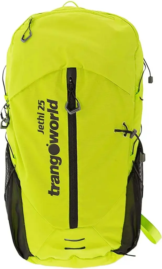 Sac à dos Trangoworld PC009327-330 Jaune : confort dorsal et visibilité