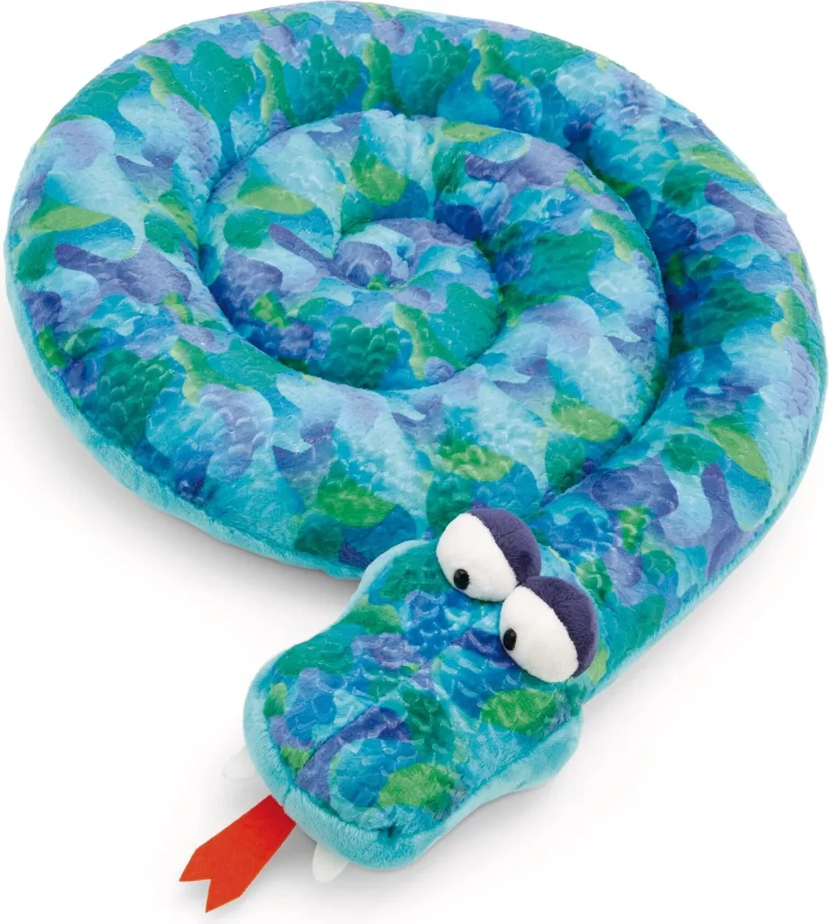 Coussin rond serpent ZsaZsa Nici 30 cm parfait pour coin lecture et sieste