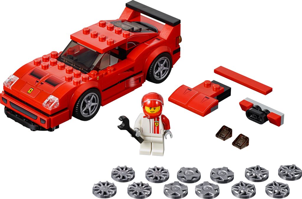 LEGO® Speed Champions Ferrari F40 Competizione, 75890 Produktbild 