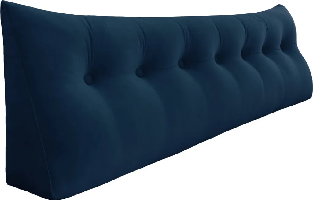 Grande cuscino poggiatesta ergonomico cuscino a cuneo in velluto, cuscino da lettura, cuscino a cuneo, cuscino per la schiena, cuscino per il riposo, cuscino decorativo