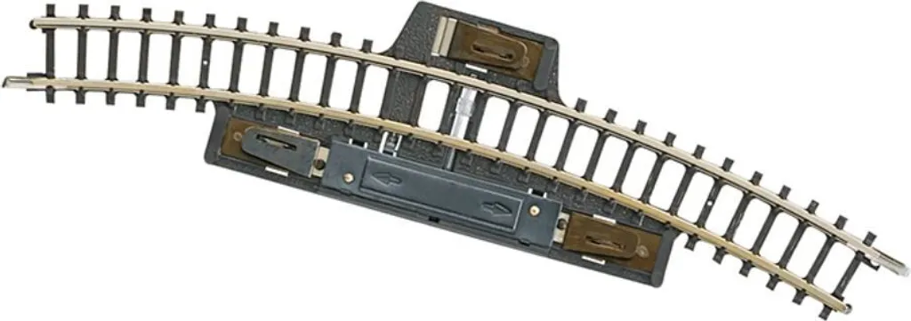 Märklin 8529 Voie de commutation courbée R195 mm 30° - Rail à pédale