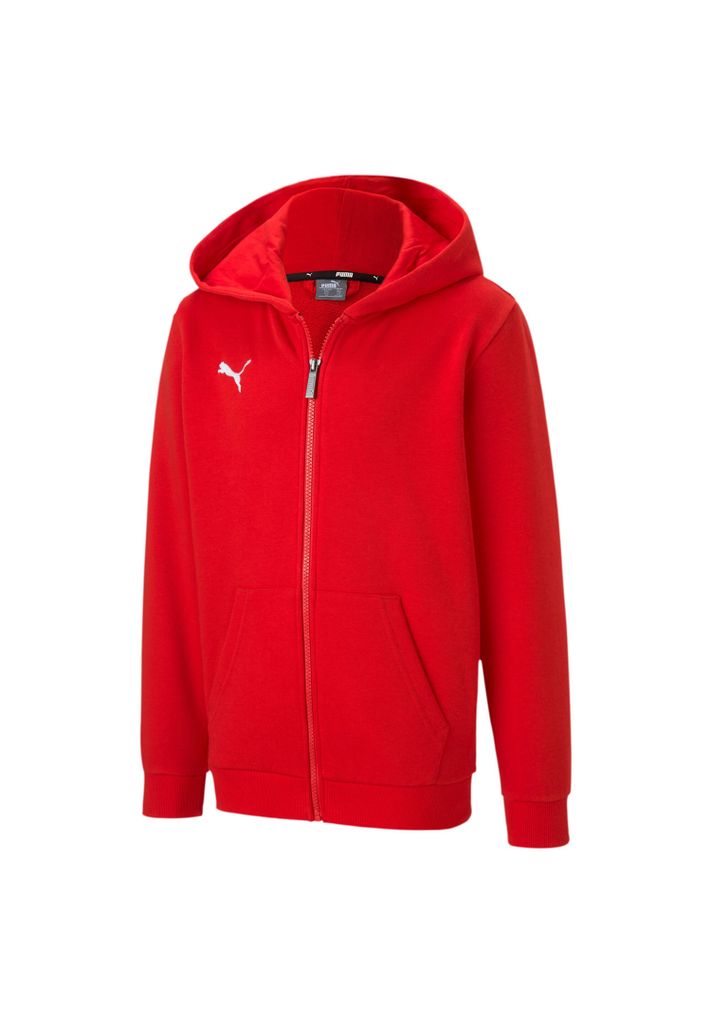 Puma GOAL 23 Casuals Kapuzenjacke Kinder rot Gr 140