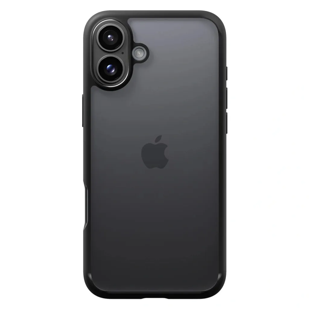 Cover Spigen Ultra Hybrid iPhone 16 Matte Black: Design e Protezione - 4
