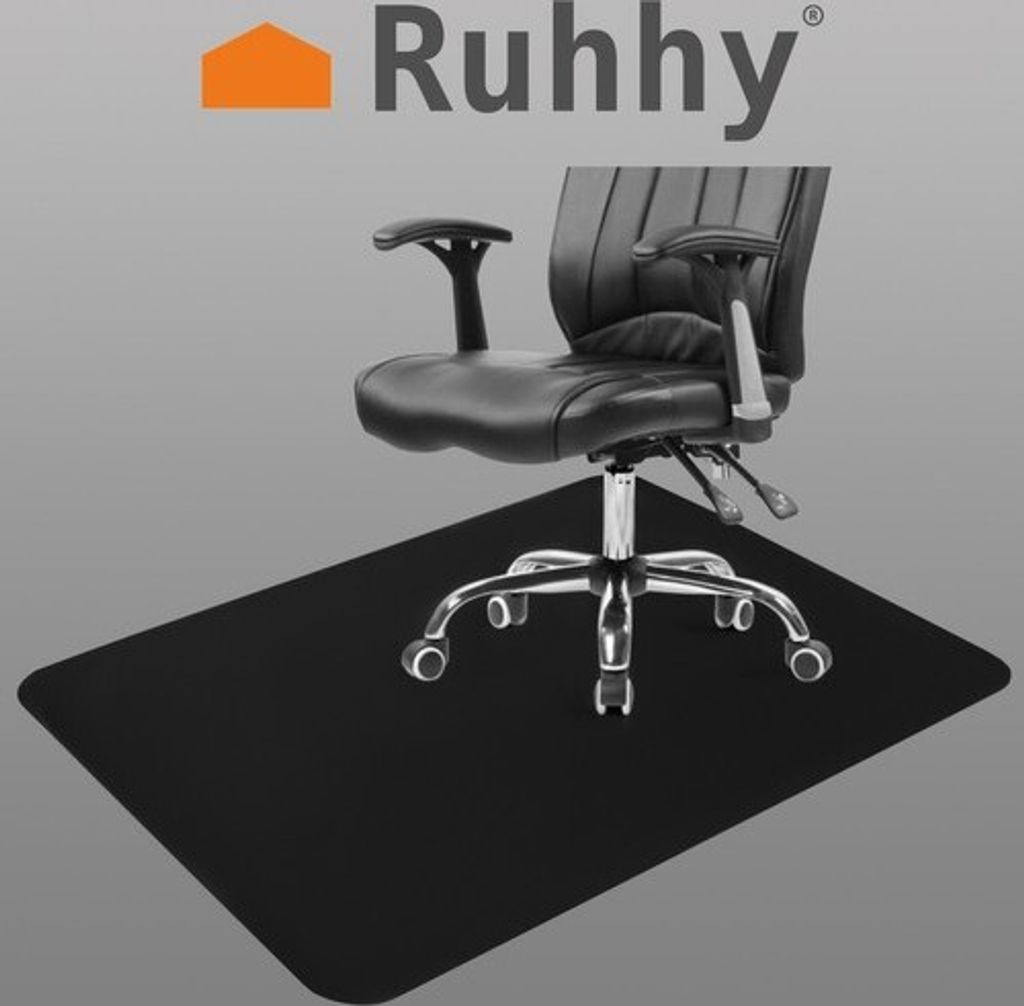 Ruhhy Ochranná podložka pod židli 100x140cm - černá Obrázek produktu 10