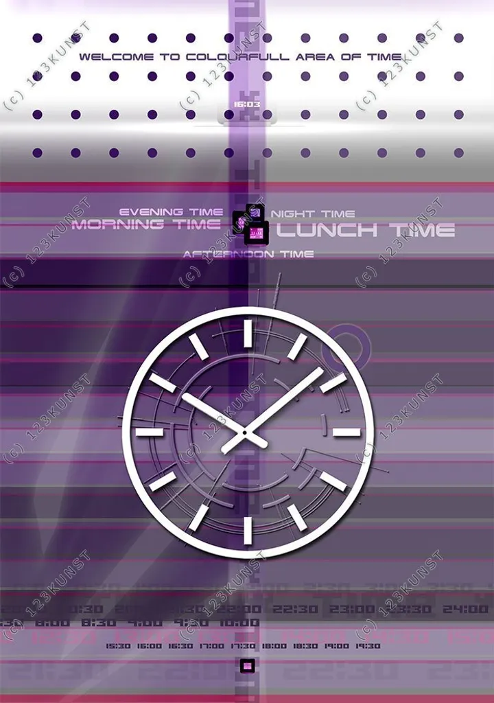 Dixtime 3859 Orologio Design 35x50cm - Arredo Parete Ufficio Silenzioso