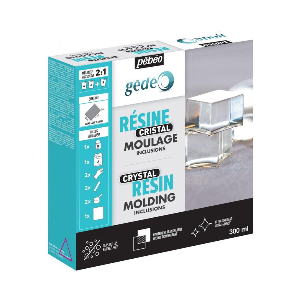 Pebeo Gedeo Kristallharze, 300 ml.