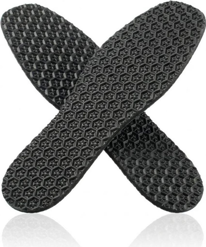Premium Zellkautschuk Langsohle Sohle "Black Star" 4mm - 1 Produktbild 