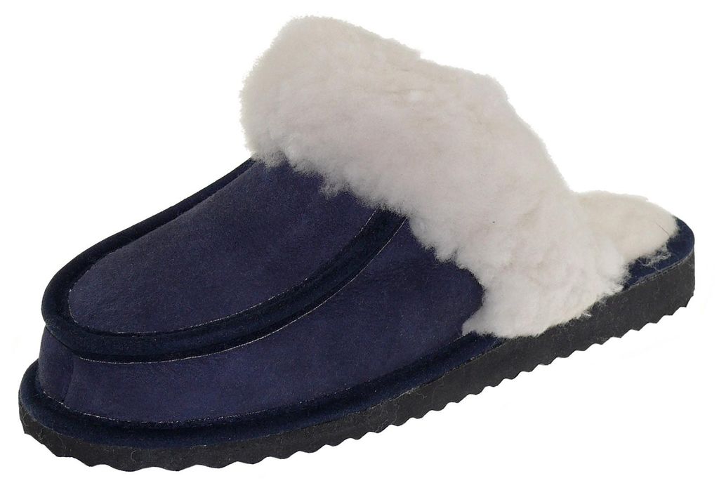 Harrys-Collection Lammfell Pantoffel Mokassin Hausschuh, Produktbild 