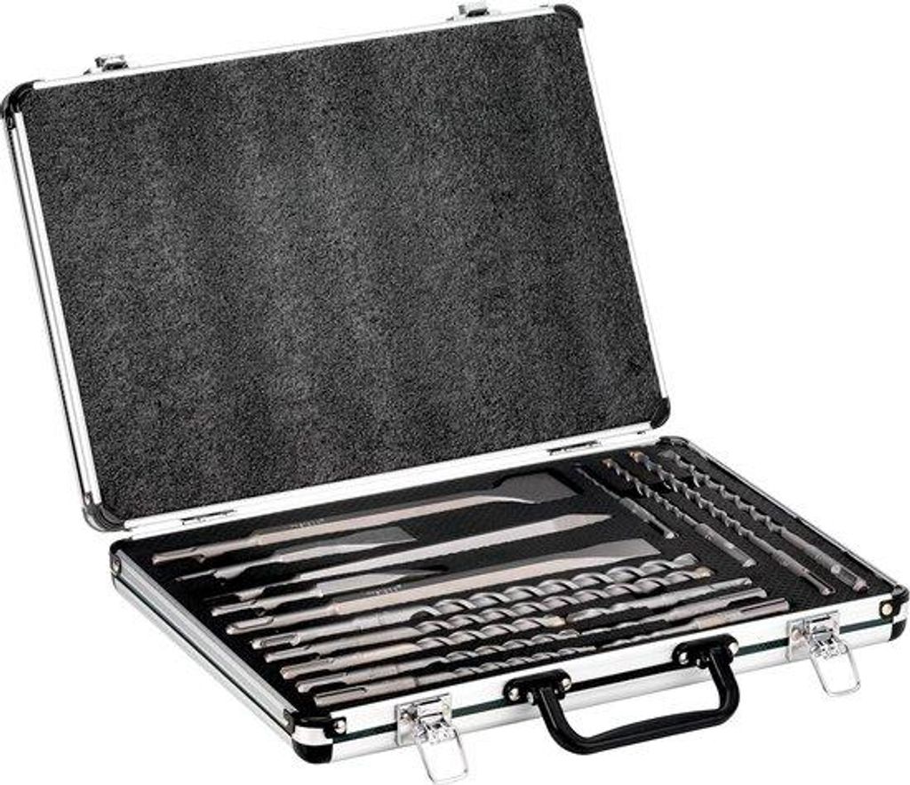 17-teiliges SDS+-Bohr- und Schneidwerkzeugset in Metallkoffer