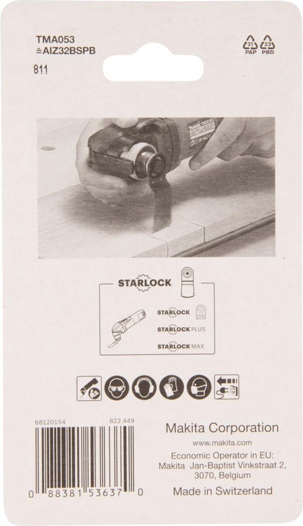 Makita B-64870, Bimetaliczny, 5 cm, 1 szt. Zdjęcie produktu 