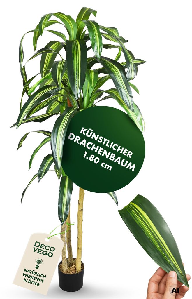 Smocze drzewo Sztuczne drzewo Sztuczna roślina Sztuczna Zdjęcie produktu 