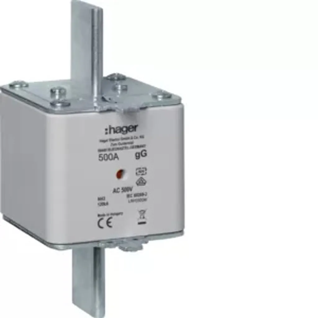 Hager LNH3500M Interrupteur-Sectionneur 3P 500A pour Armoire Électrique