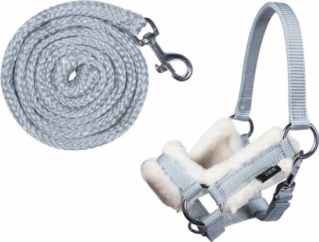 HKM SPORTS EQUIPMENT Hobby Horse Halfterset (Grau) Produktbild 1