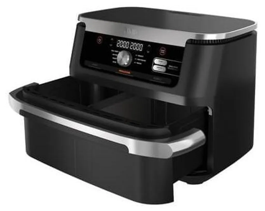 Ninja AF500EU Friteuse Double Bac XXL pour Cuisiner sans Odeur