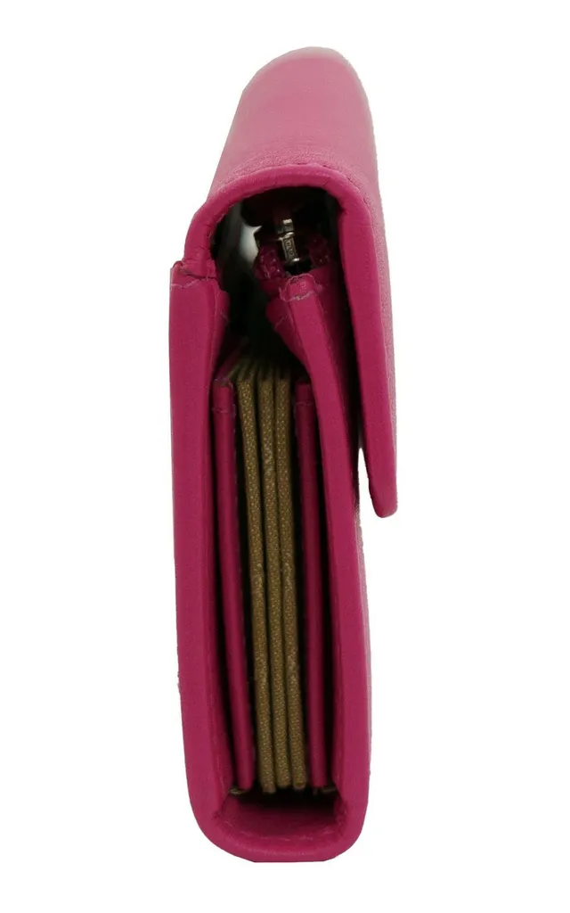 Braun Büffel Joy Mini Zip Wallet Viola - Test e Specifiche Pelle RFID - 4