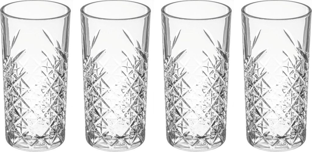 Paşabahçe Timeless Trinkgläser 4 Stück 450 ml Produktbild 