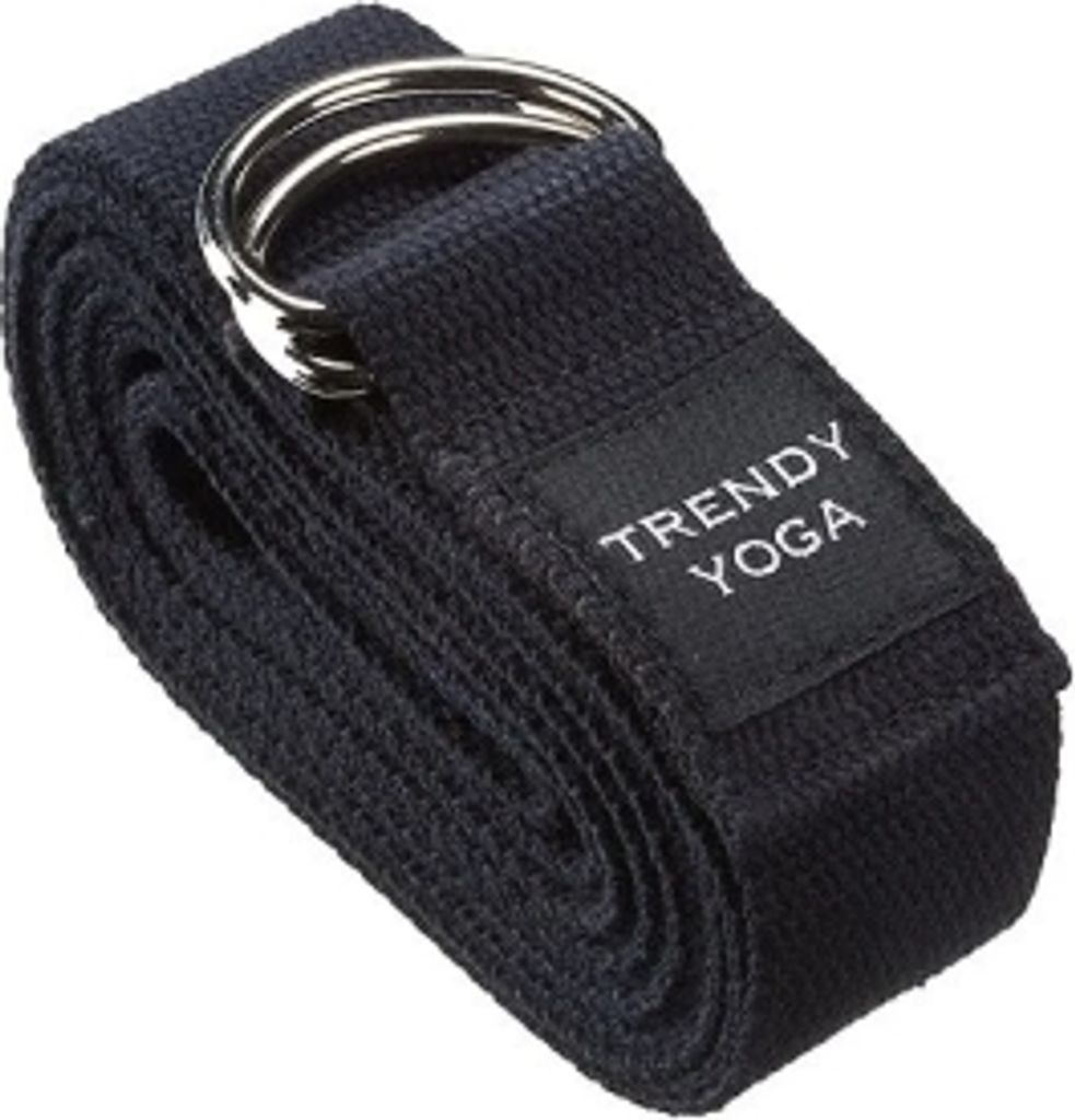 Trendy Yoga Gurt / Yogagurt 190 x 4 x 0,2 cm, verschiedene Farben, Farbe:anthrazit
