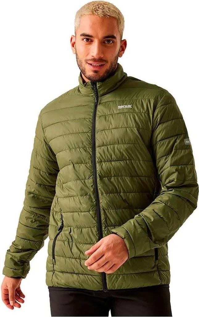 Regatta Hillpack II Steppjacke für Herren sehr leicht, Größe:L, Farbe:Oliv