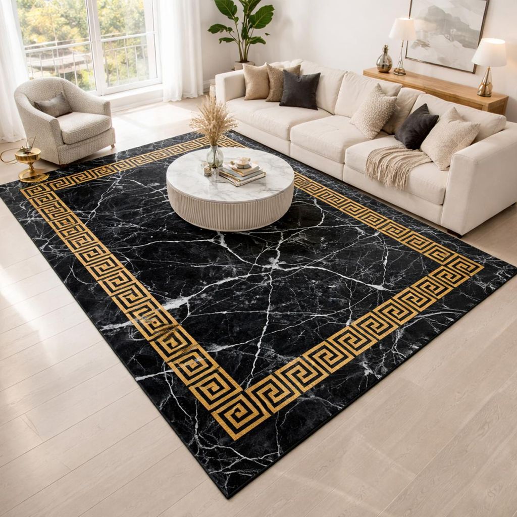 LYN11 ELEGA Wohnzimmerteppich, pflegeleicht
