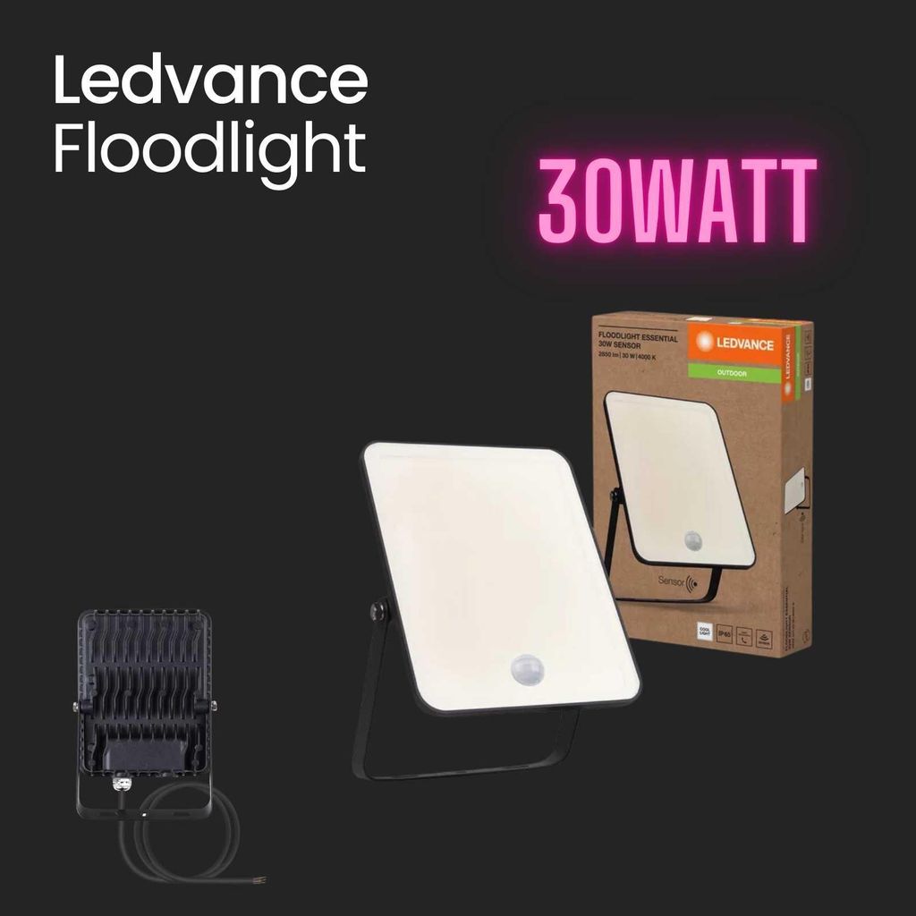 Fl Essential Sensor 30W 840 Bk