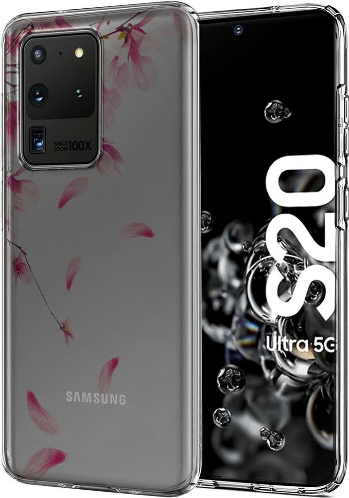 Conie Aufdruck Silikon Schutzhülle für Samsung Galaxy S20 Ultra Tasche Case Bild Cover Bumper TPU Hülle als Motiv 08