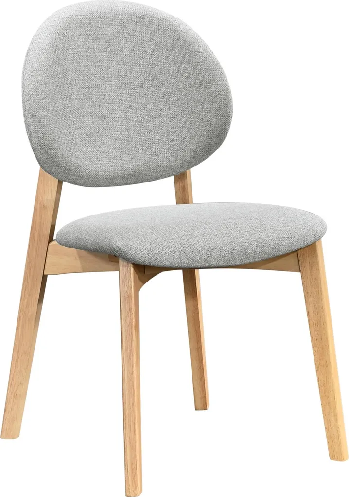 Selsey Stenne – Sedia in legno Legno chiaro / Grigio chiaro