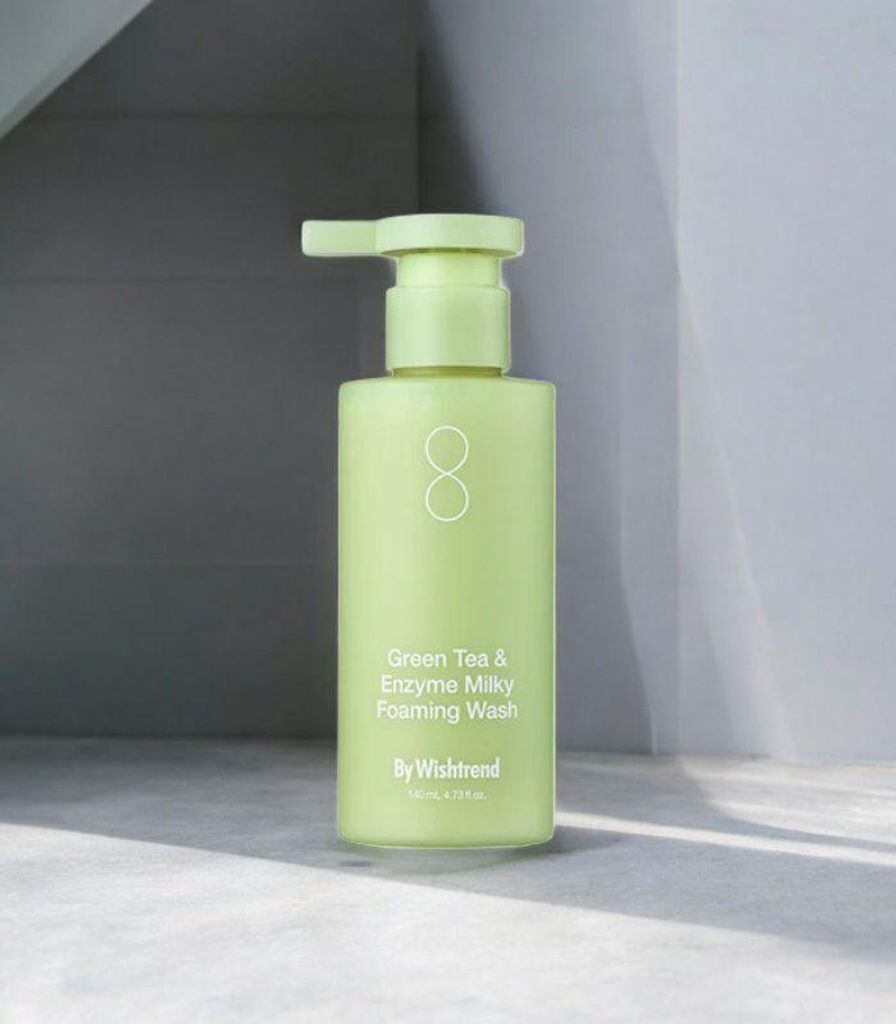 By Wishtrend Green Tea & Enzyme Milky Cleanser 140ML Image du produit 