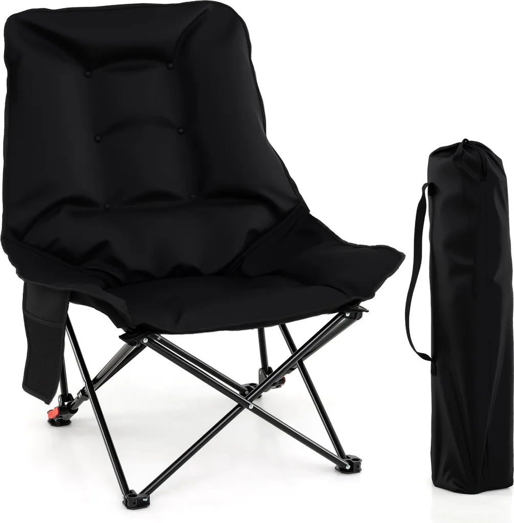 Fauteuil de pêche pliant confortable et robuste pour extérieur 150kg