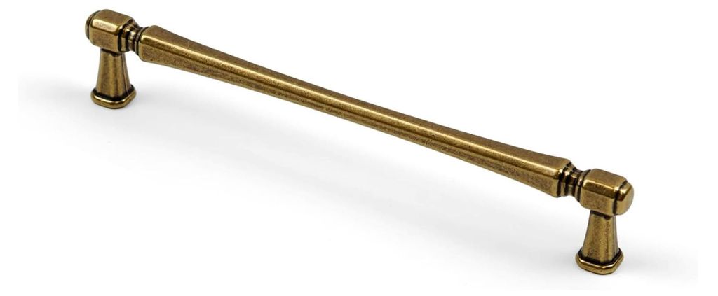Griff aus antikem Messing, 160 mm