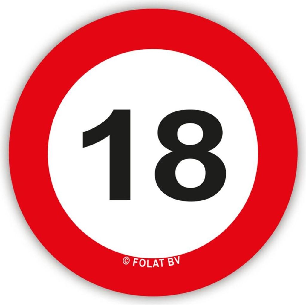 Konfetti Verkehrsschild #18 | 21 g