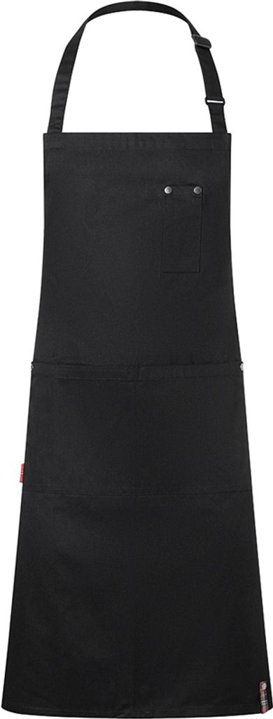 KARLOWSKY Latzschürze ROCK-CHEF®-Stage2 Taschen 75x90cm Produktbild 