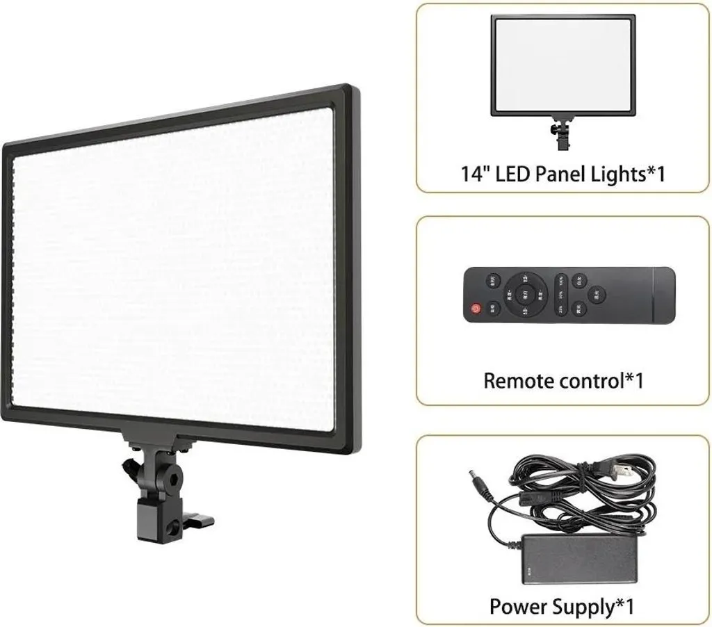 Éclairage Vidéo pour Streaming et Vlogging - Lampe Lair Réglable