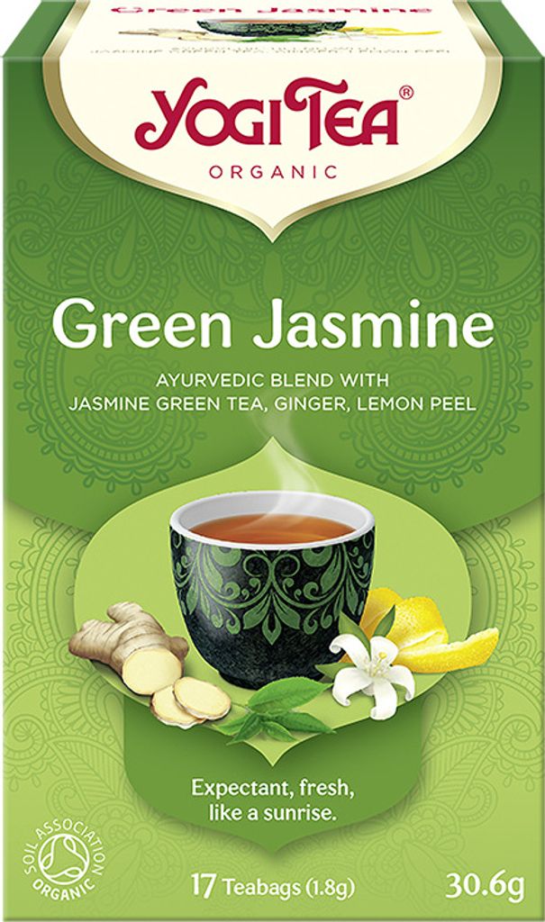 GRÜNER JASMINTEE (17 x 1,8 g) 30,6 g - YOGI-TEE