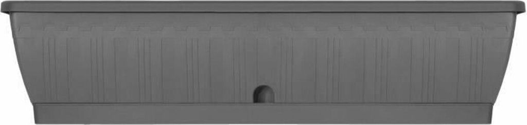 Selbstbewässerndes Pflanzgefäß Garden ID Anthrazit 80 cm