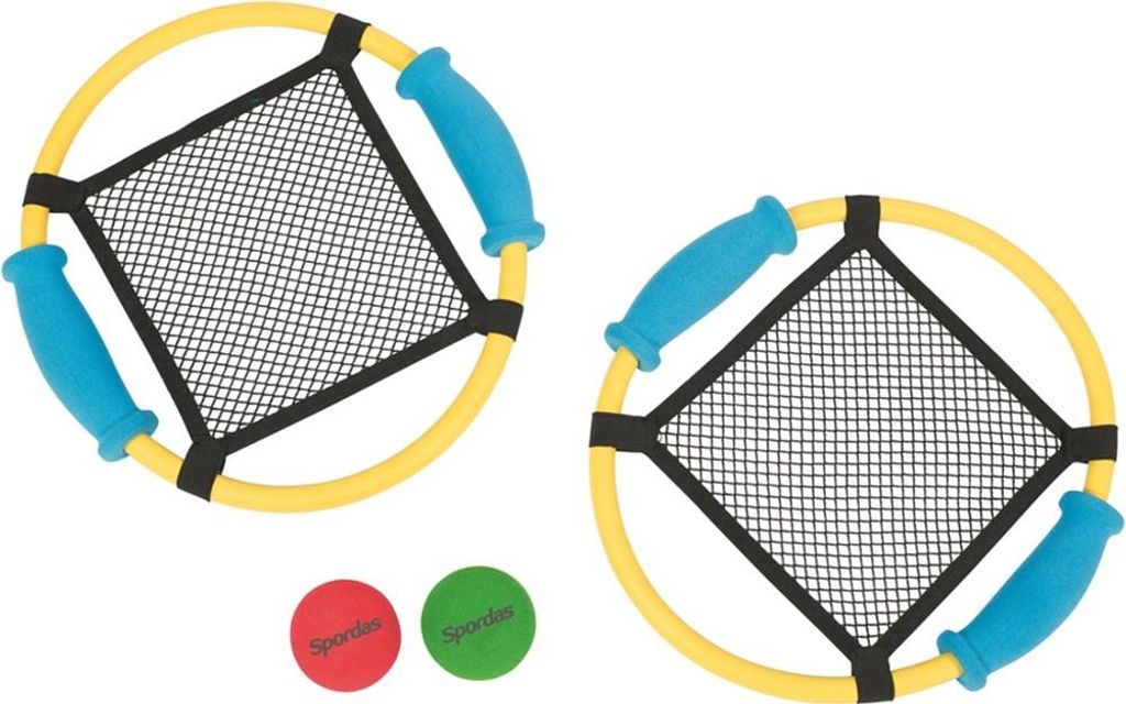 Set Spordas Springrackets - 6 racchette e 6 palline per un Immagine del prodotto 