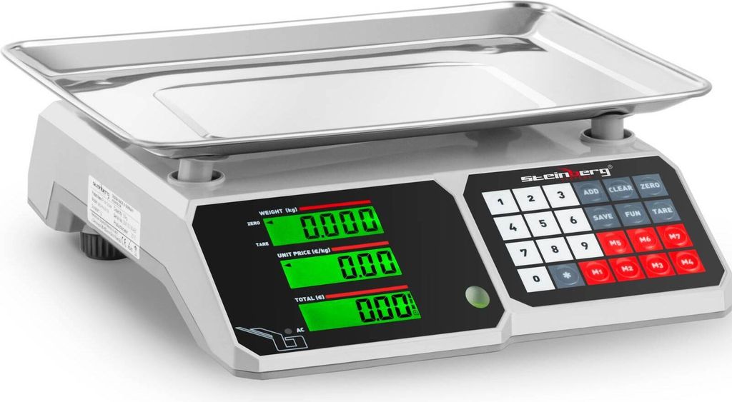 Expondo Steinberg Systems Kontrolná váha – 30 kg / 1 g – Obrázok produktu 