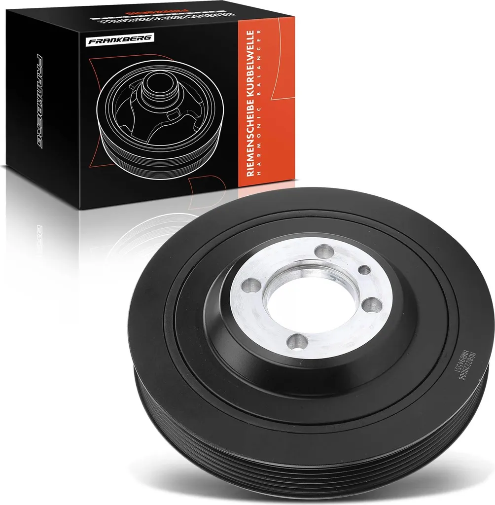 Amortisseur de vibration poulie vilebrequin pour Mitsubishi Lancer