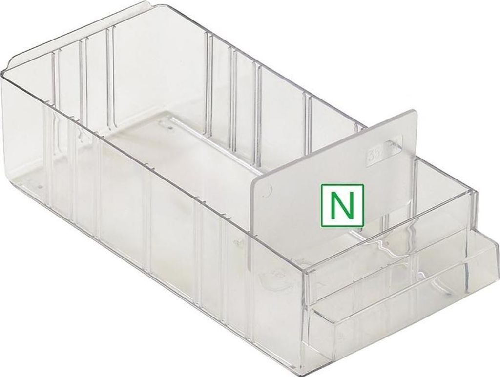 raaco 150-02, Transparent, Polypropylen (PP), 87 mm, 1,8 Produktbild 