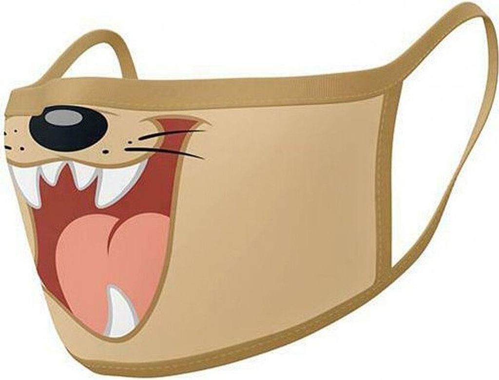 Looney Tunes "Taz" Stoffmasken Doppelpack Produktbild 