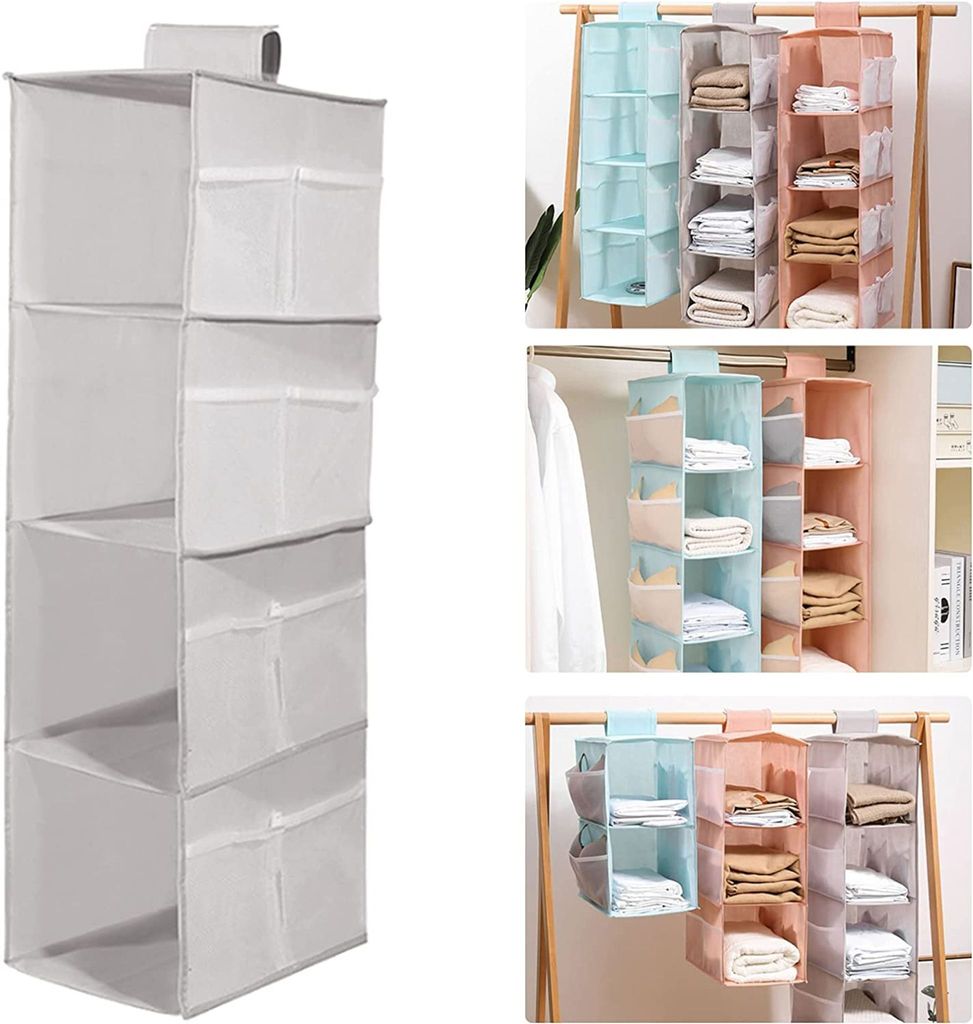 Hängeregal Schrankorganizer Stabiler Kleiderschrank Produktbild 