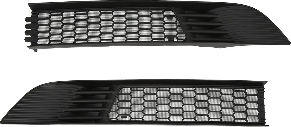 2 Grilles de Calandre Avant Noir Brillant pour Tesla Model Y 2020-2023